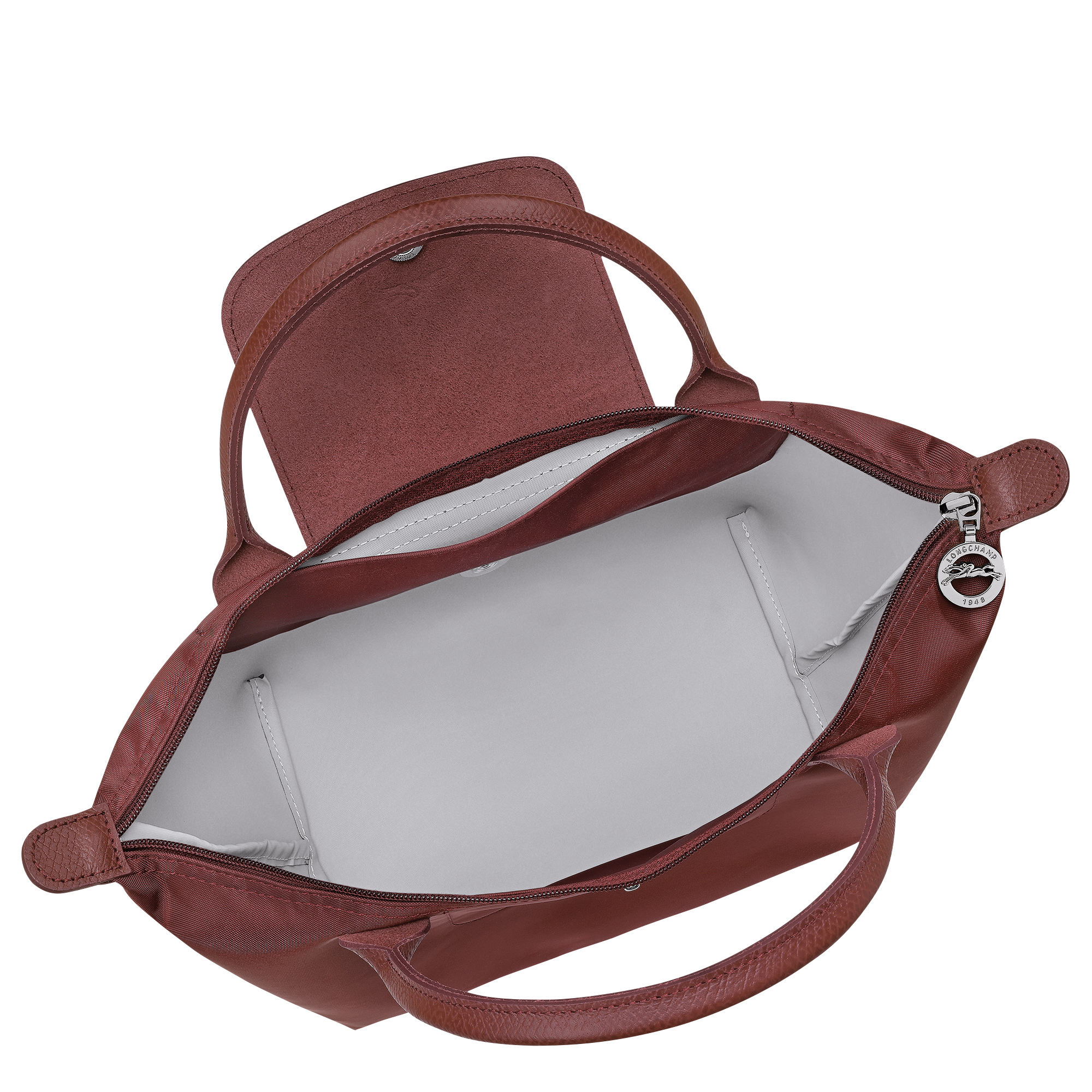 Le Pliage One Handbag S, Burgundy