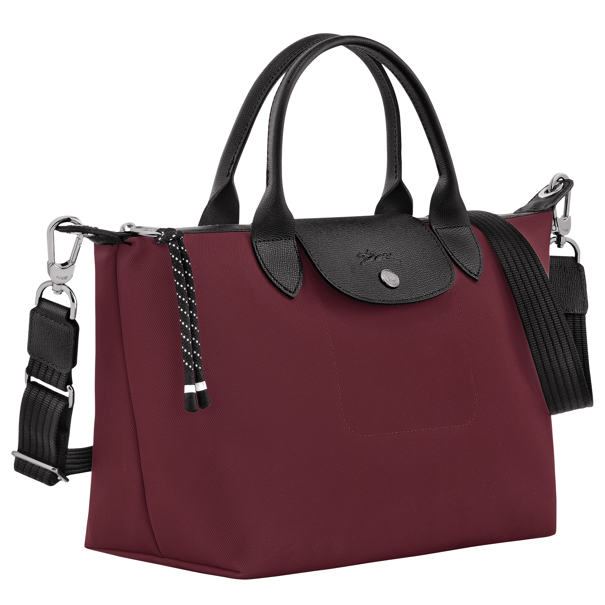 Le Pliage Energy Handbag S, Burgundy
