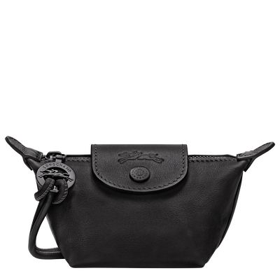 Le Pliage Xtra Coin purse , Black - Leather
