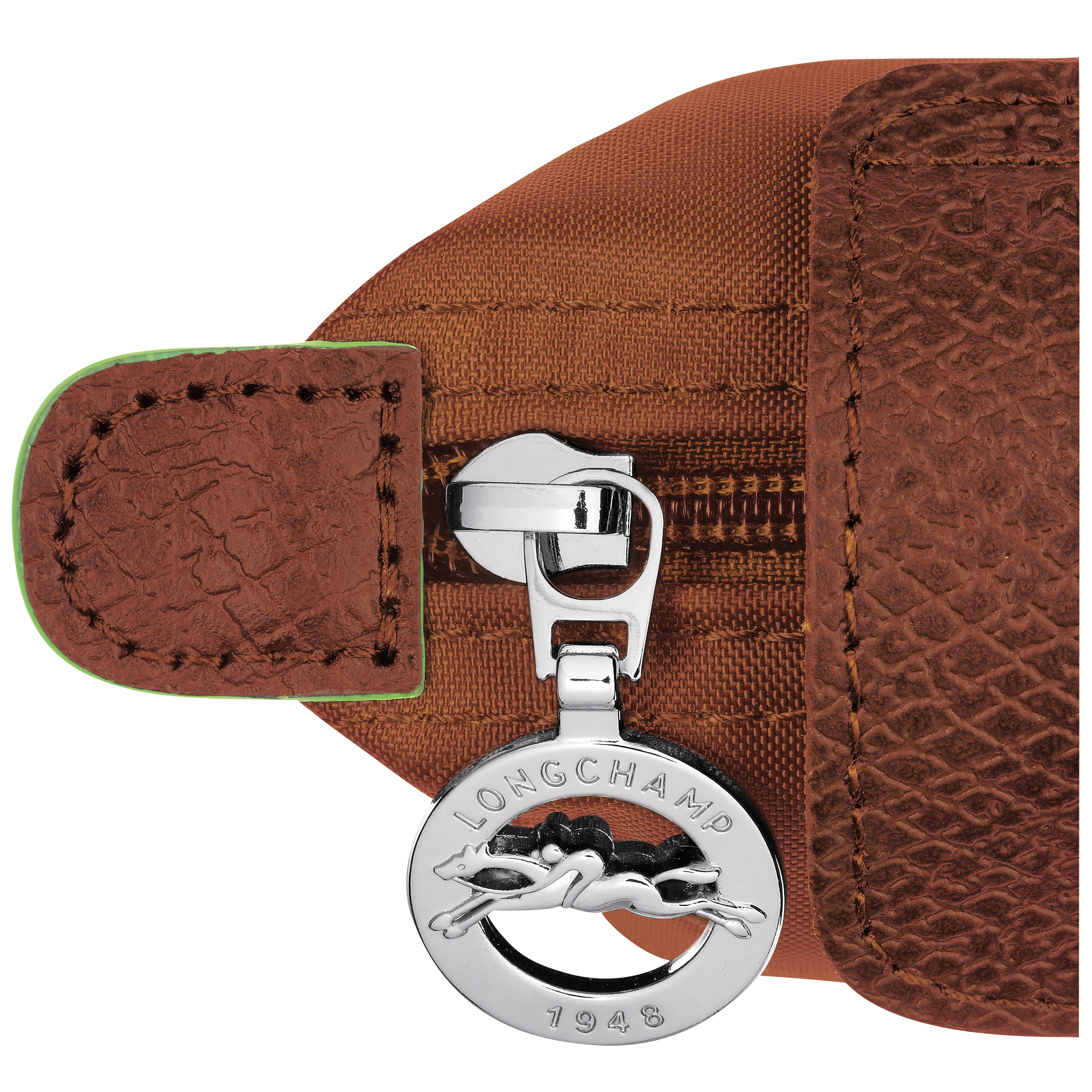 Coin purse, Cognac - View 3 of 
        3 - zoom in Le Pliage Green Coin purse, Cognac