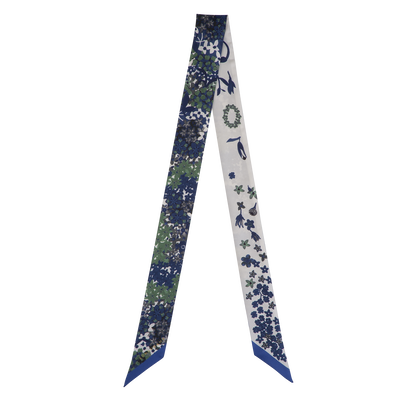 Collier de fleurs Headband , Atlantic - Silk