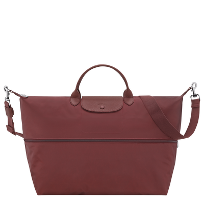 Le Pliage One Travel bag expandable, Burgundy