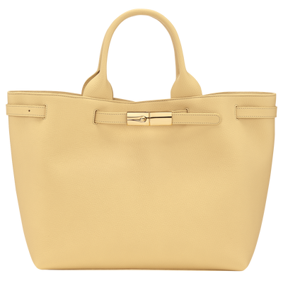 Le Smart L Tote bag , Hay - Leather