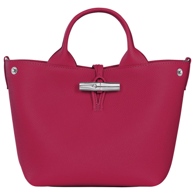 Le Roseau Handbag S, Beetroot