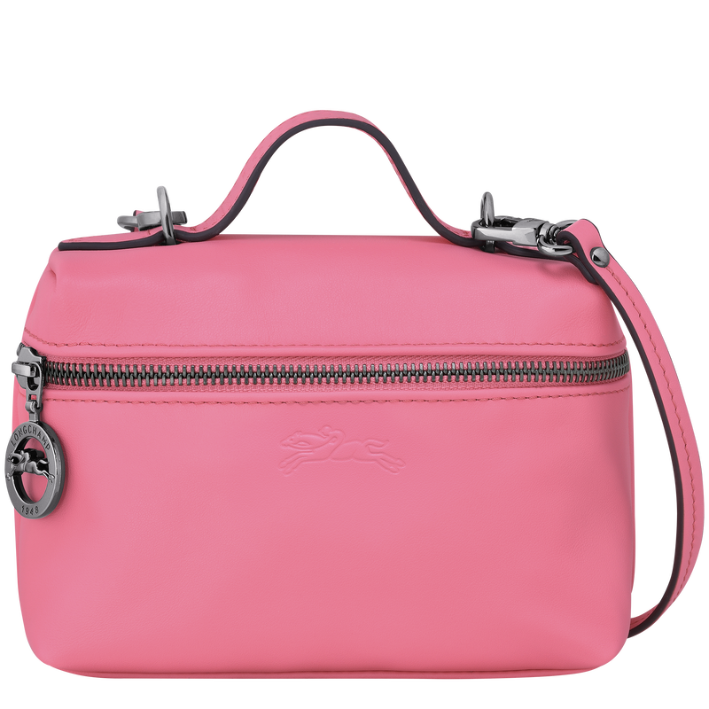 Longchamp pink leather hotsell bag