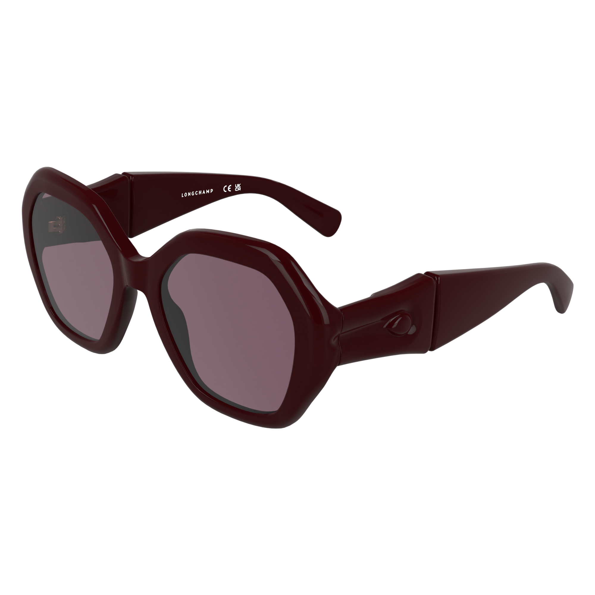 null Sunglasses, Burgundy
