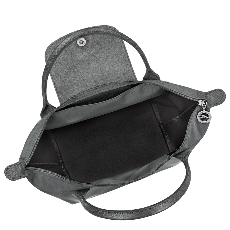 Le Pliage One S Handbag , Anthracite - Recycled canvas  - View 5 of  8