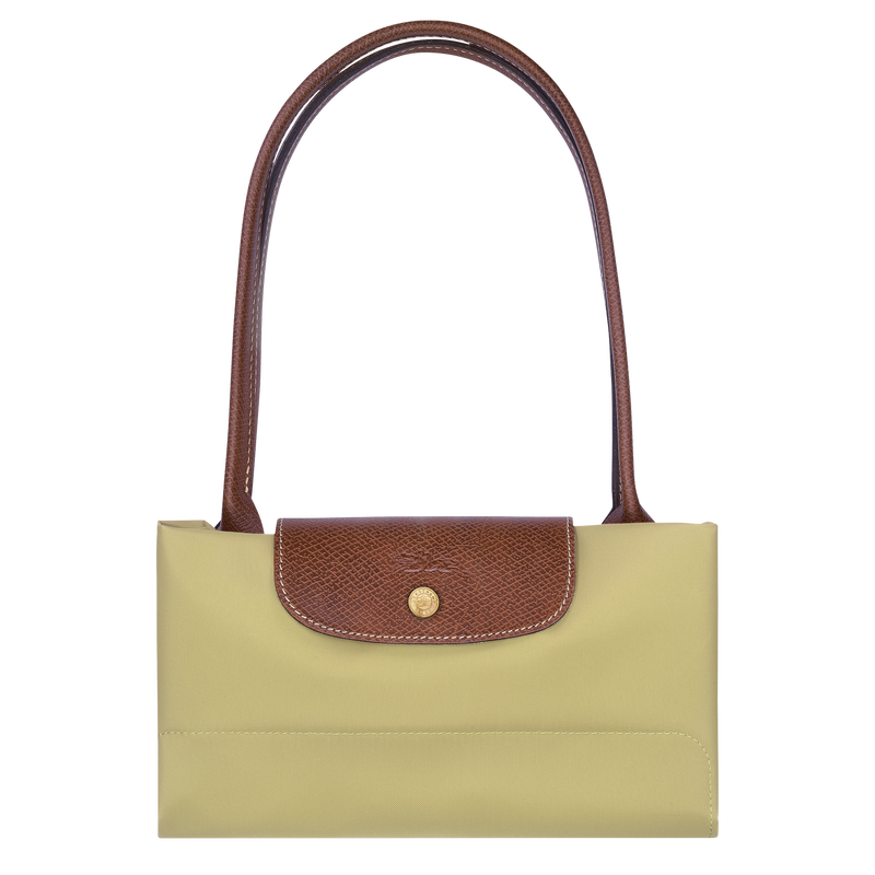 Le Pliage Original M Tote bag , Pistachio - Recycled canvas  - View 6 of  6