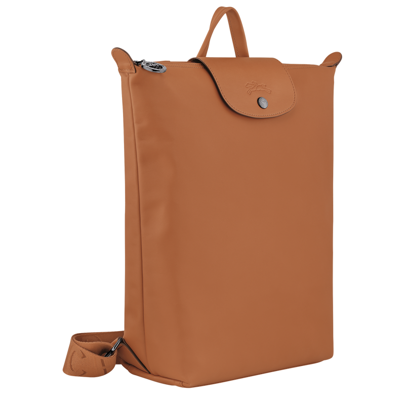 Le Pliage Xtra M Backpack , Cashew - Leather  - View 2 of  5