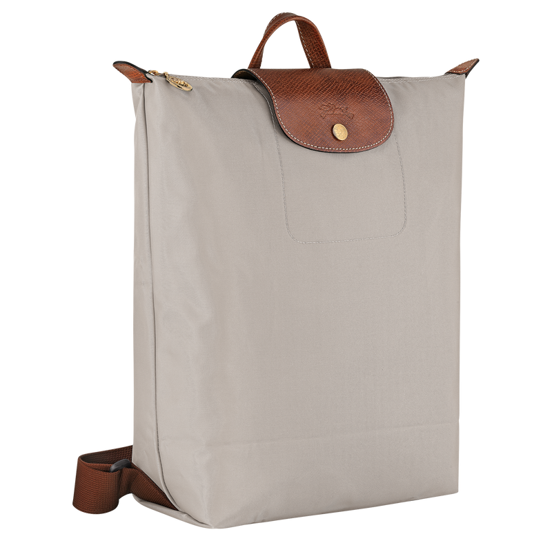 Le Pliage Original M Backpack , Pebble - Canvas  - View 2 of  6