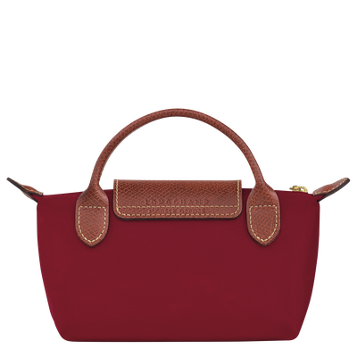 Le Pliage Original Pouch with handle, Red