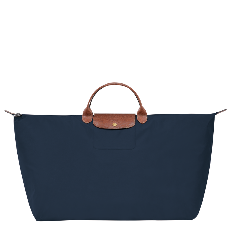 Le Pliage Original XL Travel bag , Navy - Recycled canvas  - View 1 of  7