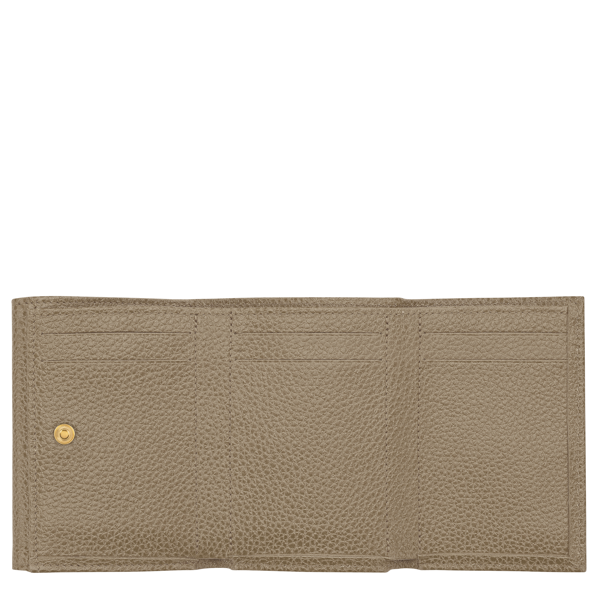 Le Foulonn&eacute; Compact wallet, Lichen