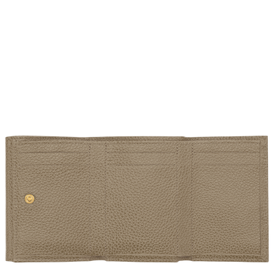 Le Foulonn&eacute; Compact wallet, Lichen