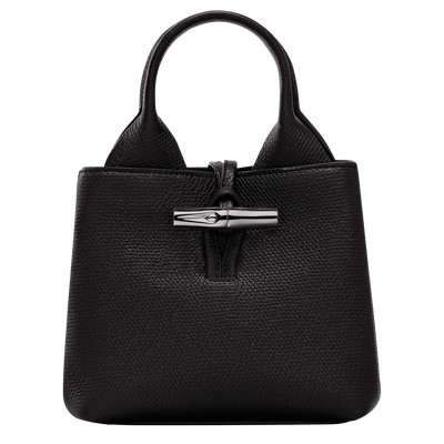 Le Roseau XS Handbag , Black - Leather