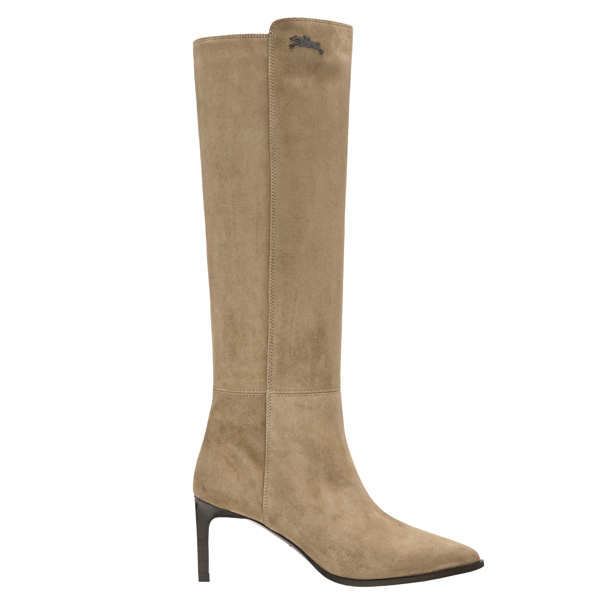 Elan Heel boots, Beige