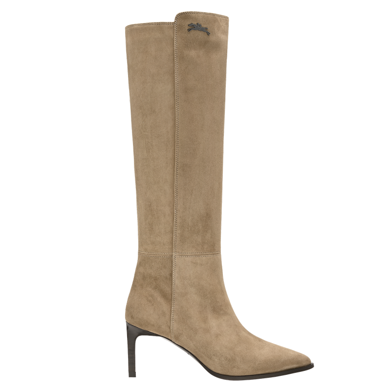 Elan Heel boots , Beige - Leather  - View 1 of  3