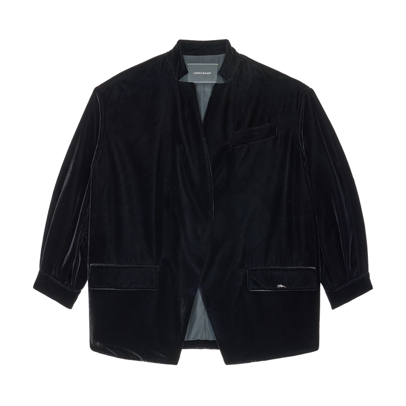 Jacket , Black - Velvet  - View 1 of  3
