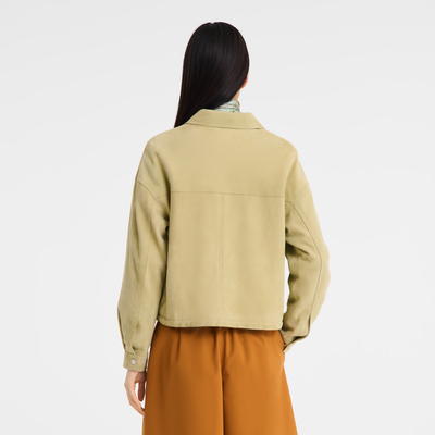 null Jacket, Almond Green