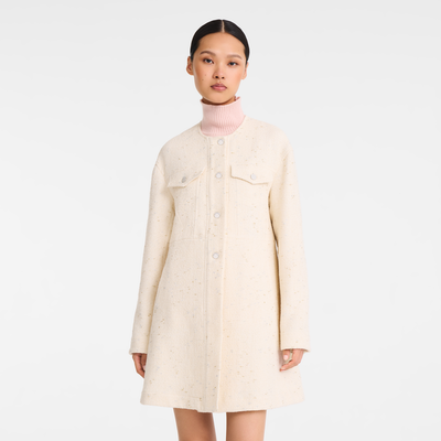 null Coat, Ivory