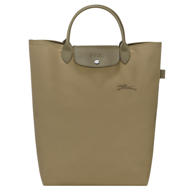 Le Pliage Green M Tote bag , Artichoke - Canvas