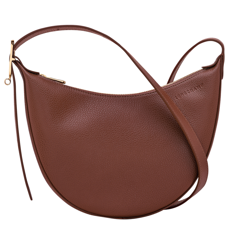 Le Foulonn&eacute; S Crossbody bag , Coffee - Leather  - View 1 of  6