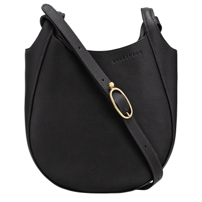 Le Foulonné S Crossbody bag , Black - Leather