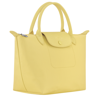 Le Pliage One S Handbag , Lime - Recycled canvas