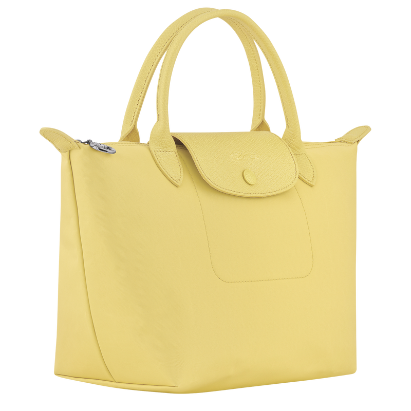 Le Pliage One S Handbag , Lime - Recycled canvas  - View 2 of  6