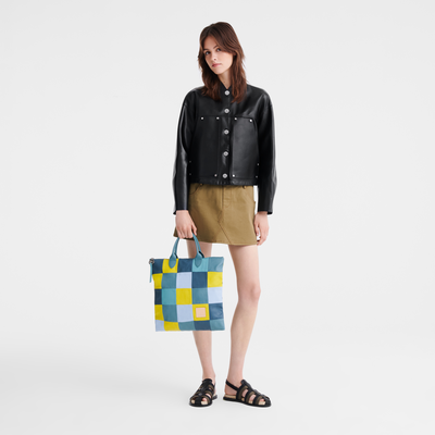 Re-Play Handbag L, Eucalyptus