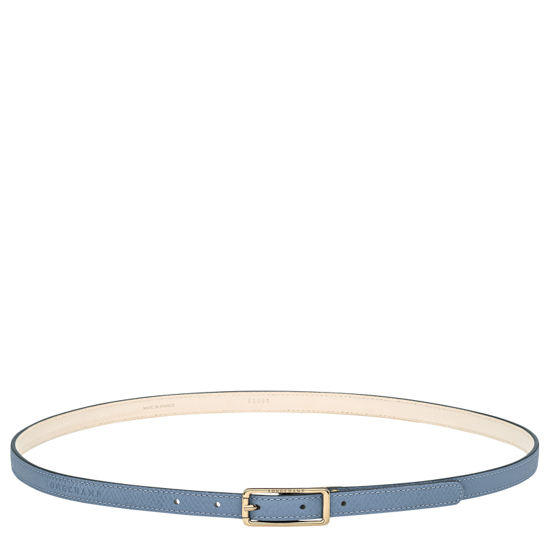 Épure Ladies' belt , Slate - Leather  - View 1 of  3
