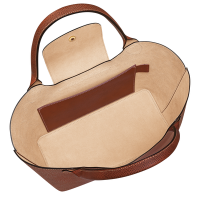 Épure Shoulder bag L, Brown