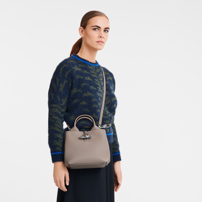 Le Roseau S Handbag , Clay - Leather