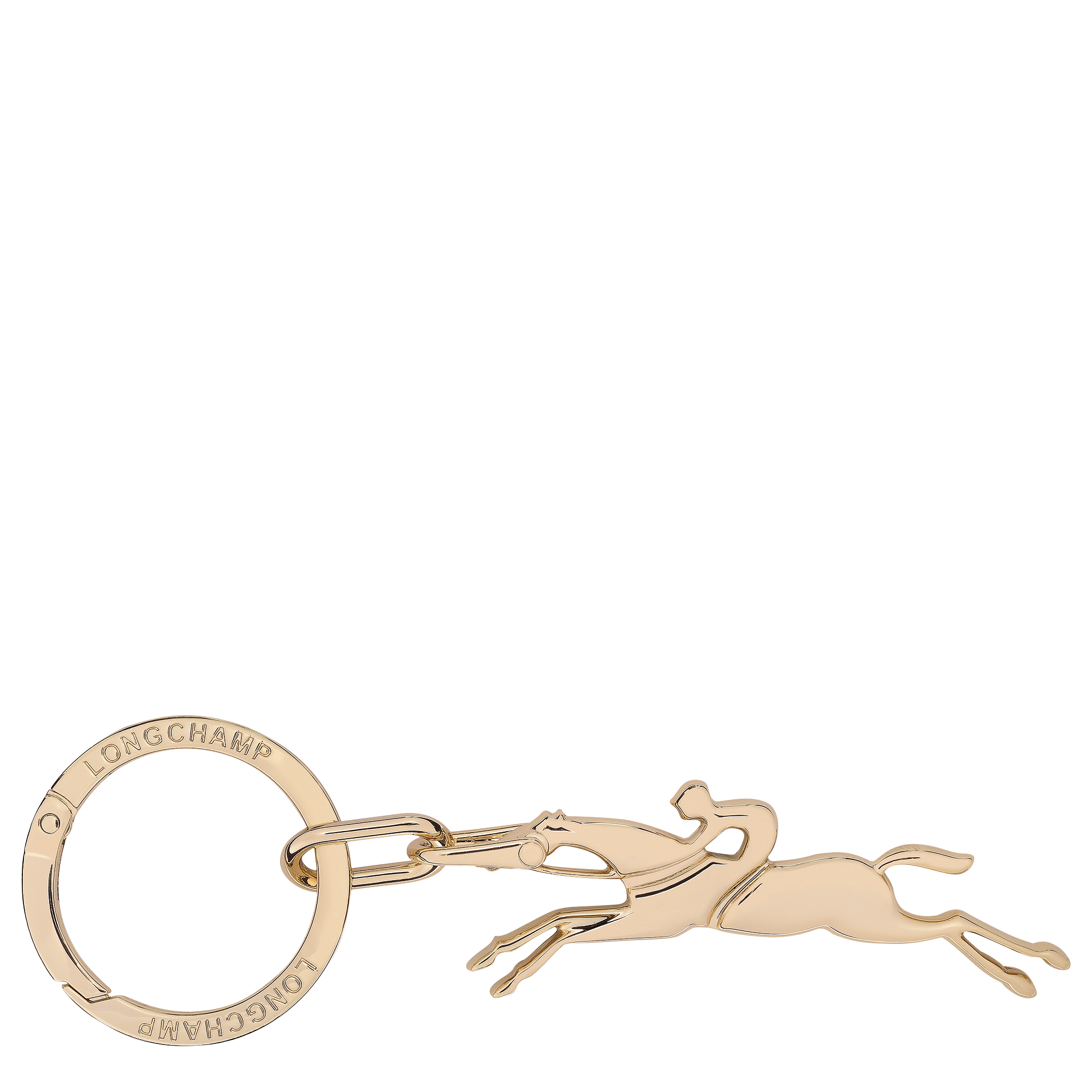 Keyring, Very pale gold - View 1 of
1 - zoom in Cavalier Longchamp Keyring, Very pale gold