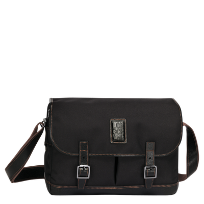 Boxford L Crossbody bag , Black - Recycled canvas