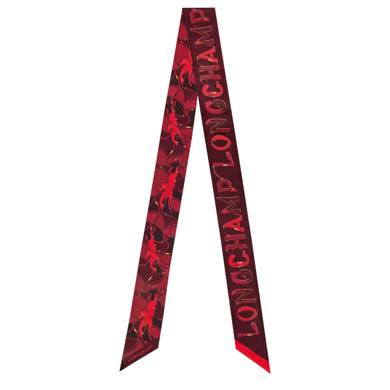 Cheval Longchamp , Burgundy - Silk  - View 1 of  2