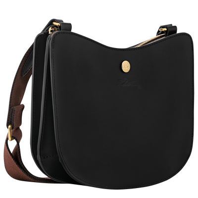 &Eacute;pure S Crossbody bag , Black - Leather