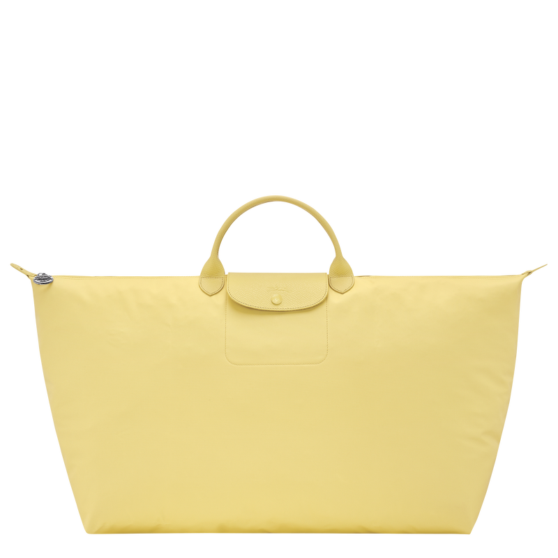 Le Pliage One M Travel bag , Lime - Canvas  - View 1 of  6