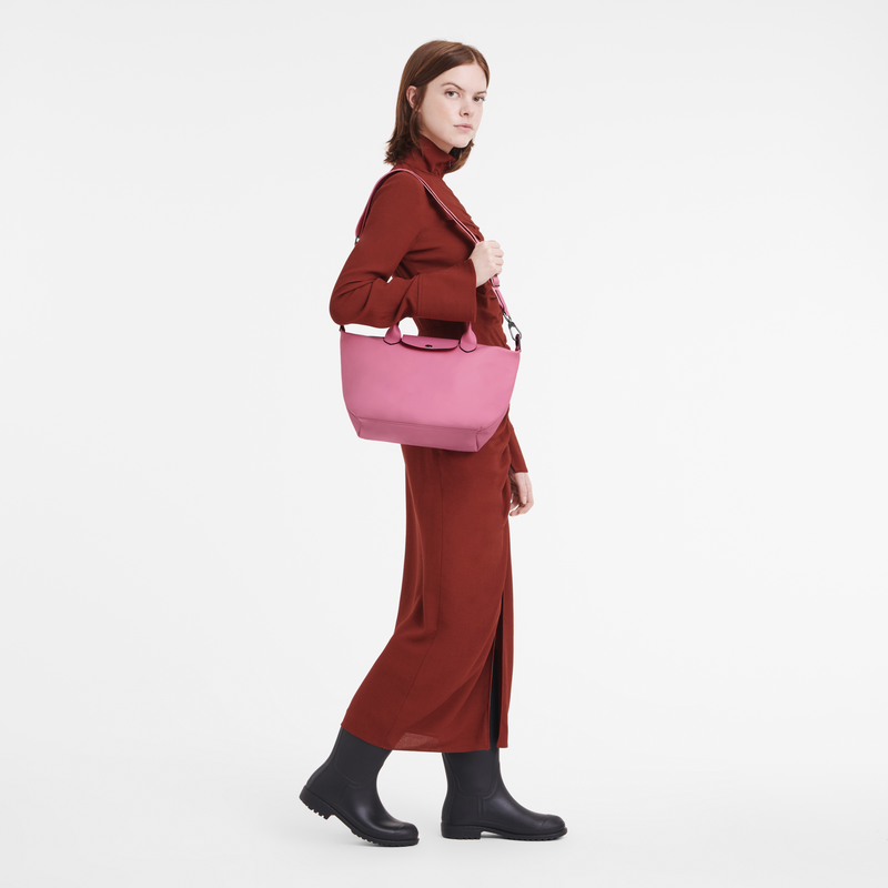 Le Pliage Xtra S Handbag Pink Leather Longchamp TH