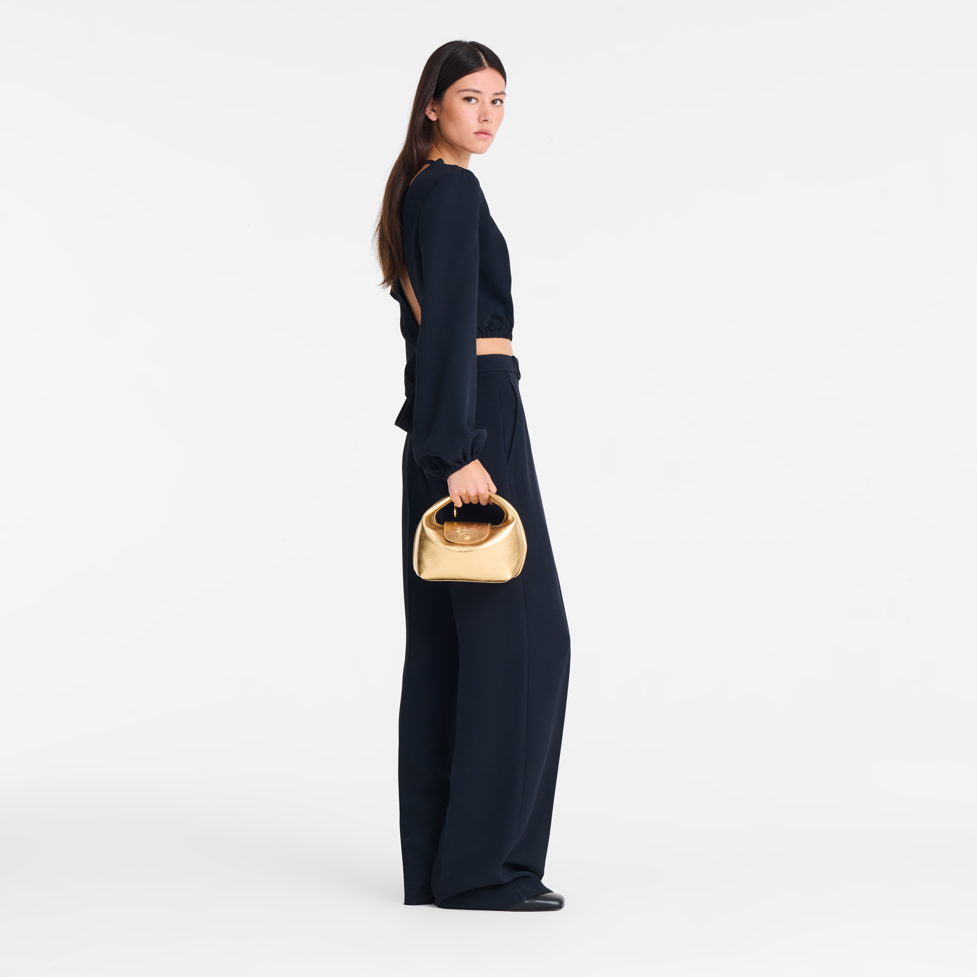 Le Pliage Xtra Handbag XS, Gold