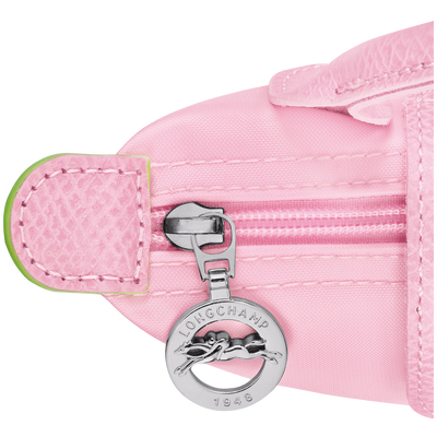 Le Pliage Green Pouch with handle, Pink