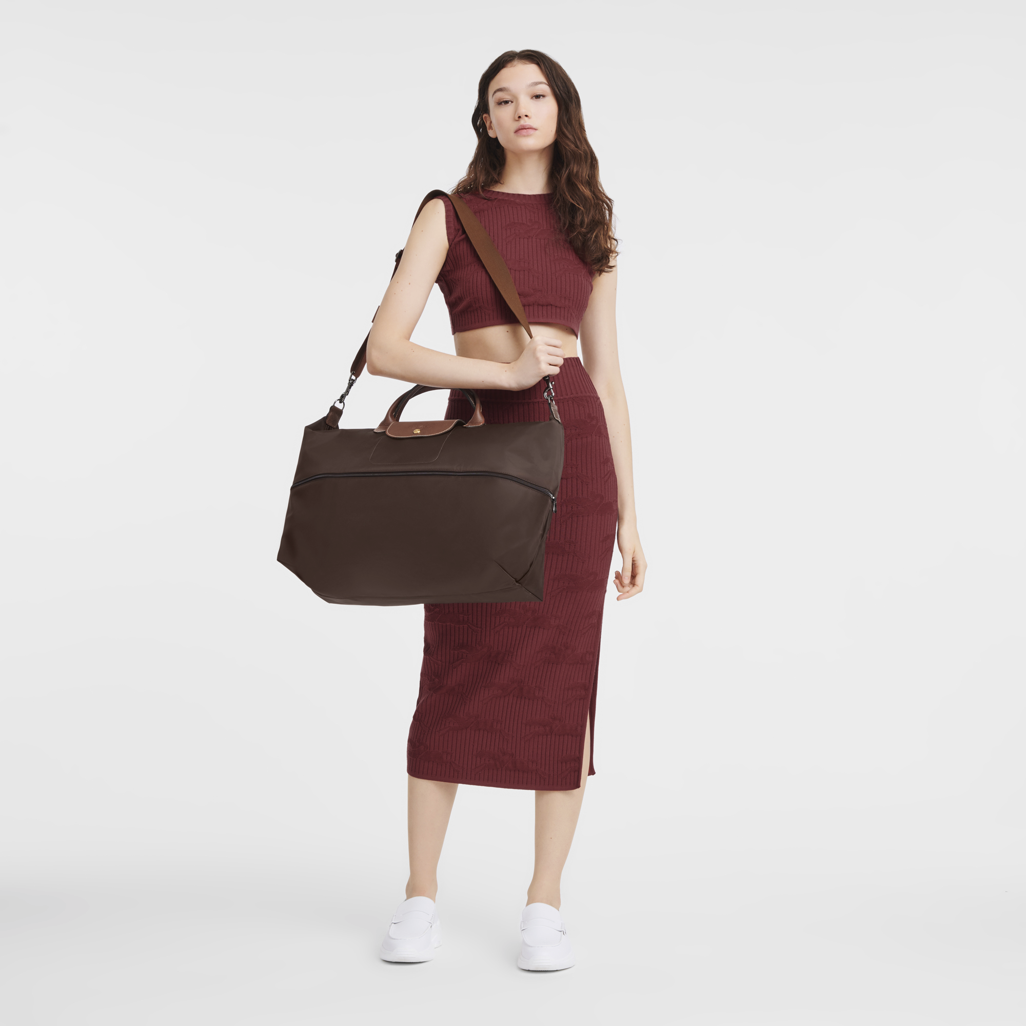 Travel bag expandable, Ebony - View 7 of
7 - zoom in Le Pliage Original Travel bag expandable, Ebony