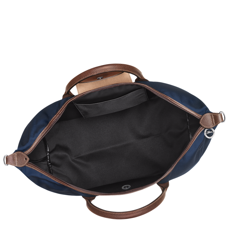 Boxford S Travel bag Blue Recycled canvas Longchamp TH