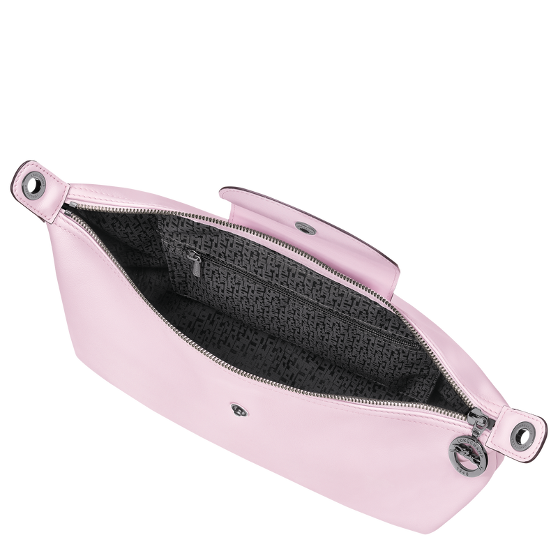 Pink store leather pouch