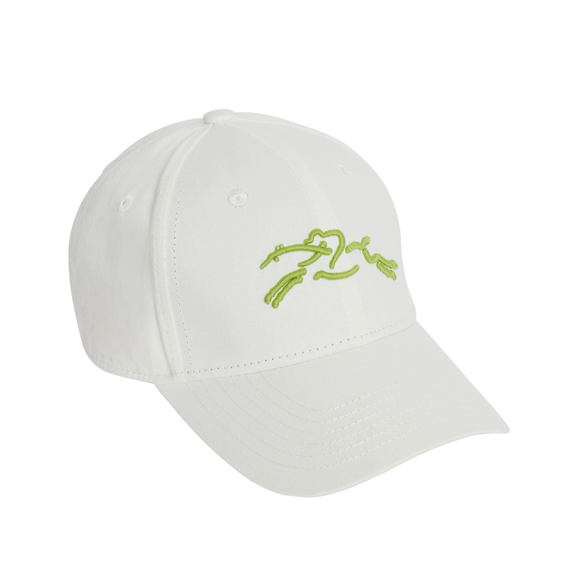 null Solid cap, White