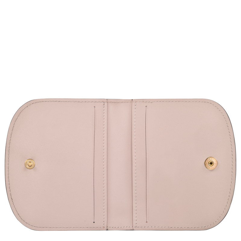 &Eacute;pure Card holder , Petal Pink - Leather  - View 3 of  3