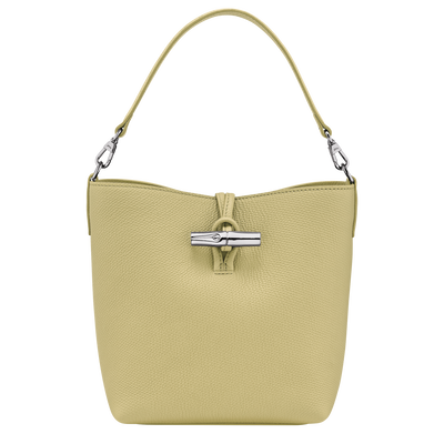 Le Roseau XS Bucket bag , Pistachio - Leather