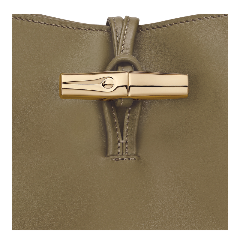 Le Roseau M Hobo bag , Olive - Leather  - View 6 of  6