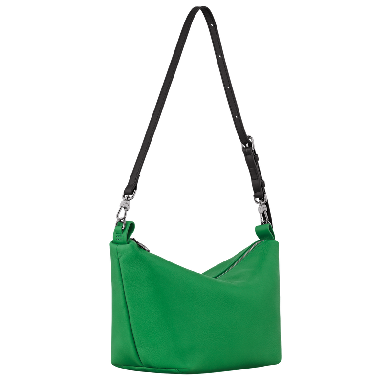 Le Slouchy S Crossbody bag , Green - Leather  - View 3 of  5