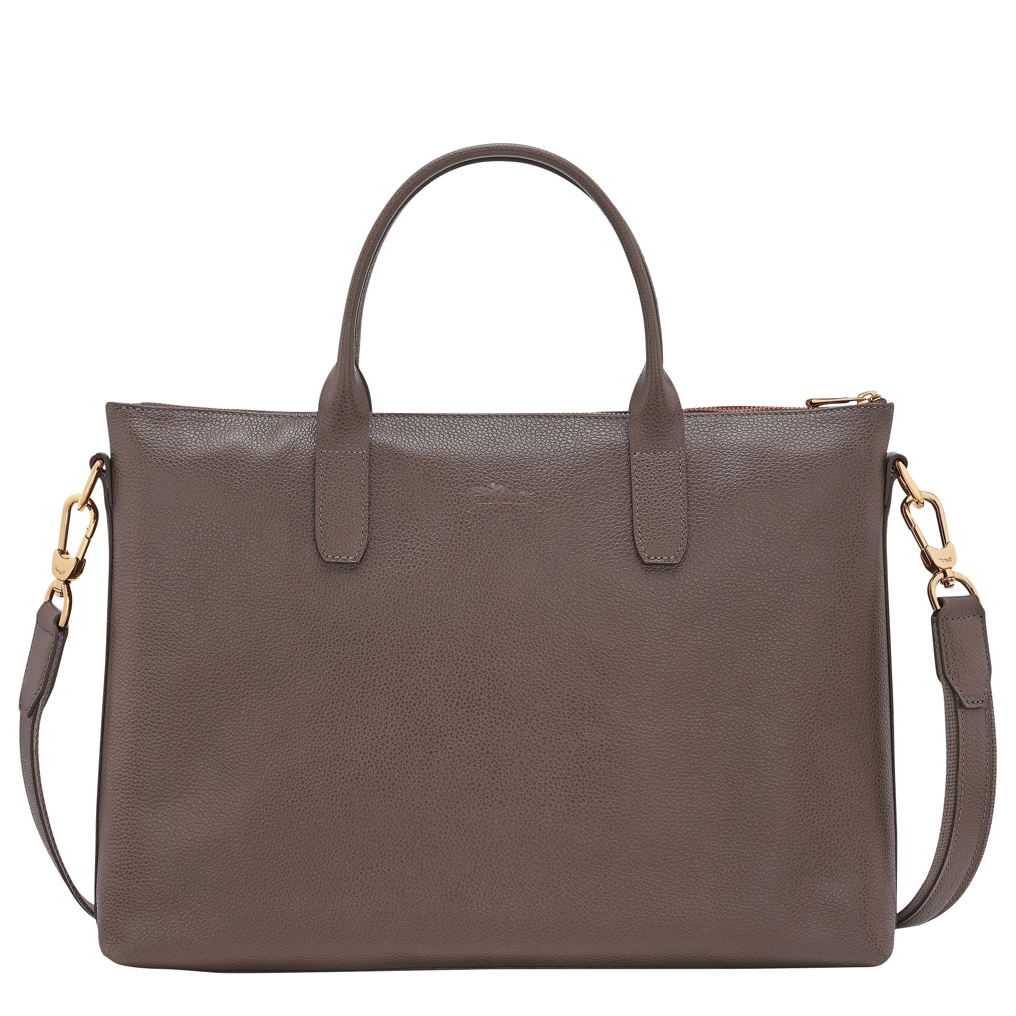 Briefcase S, Taupe - View 4 of
5 - zoom in Le Foulonné Briefcase S, Taupe